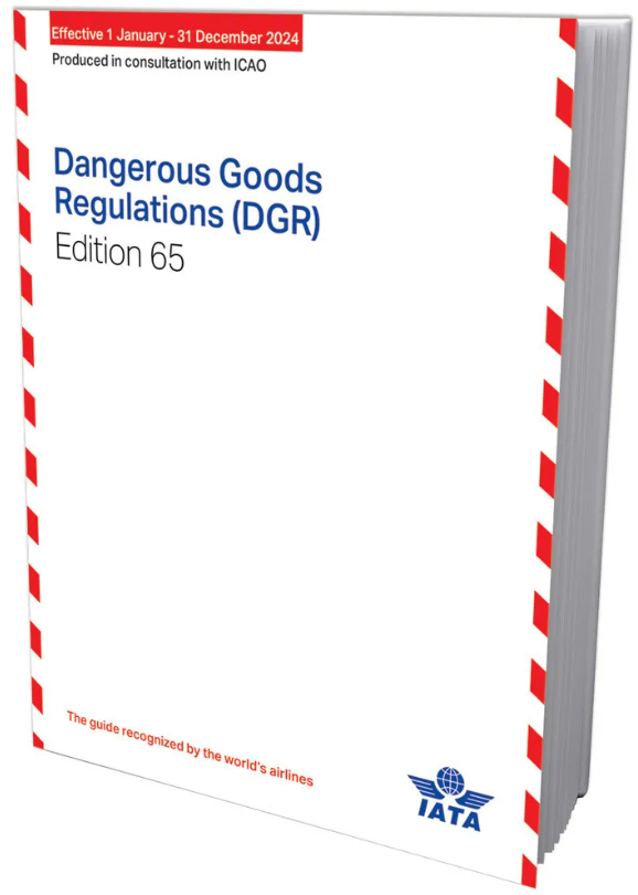 IATA Dangerous Goods Regulations Edition 65 (2024) Book